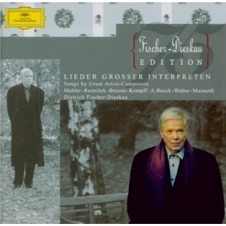 Lieder de Mahler, Reznicek, Busoni, Busch, Walter, Mainardi