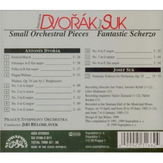 DVORAK - Belohlavek - Valses op.54 (arr. Burghauser)