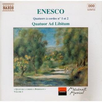 ENESCU - Quatuor ad libi - Quatuor à cordes n°1