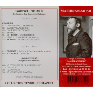 CHABRIER - Pierné - Gwendoline : ouverture