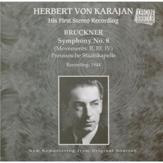 BRUCKNER - Herbert von Karajan : His First Stereo Recording stereo recording !