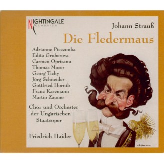 STRAUSS - Haider - Die Fledermaus (La chauve-souris), opérette WoO RV.50
