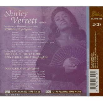 BELLINI - Verrett - Norma : extraits