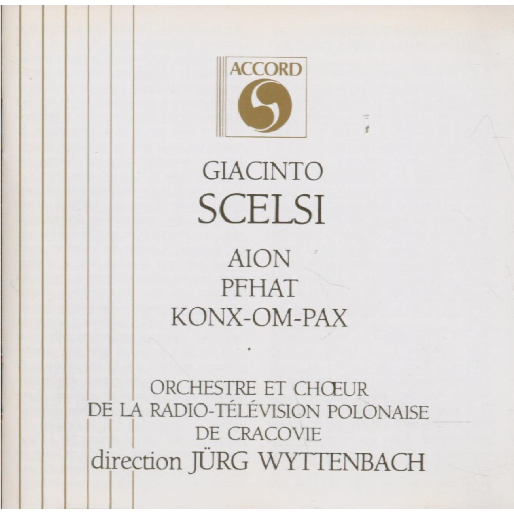 SCELSI - Wyttenbach - Aion