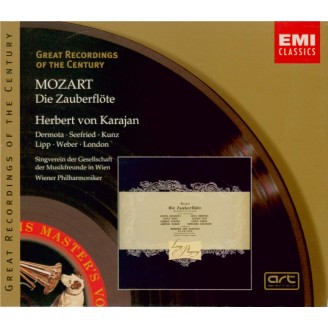 MOZART - Karajan - Die Zauberflöte (La flûte enchantée), opéra en deux a