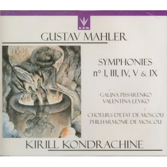 MAHLER - Kirill Kondrachine - Symphonies n°1 'Titan', 3, 4, 5 & 9