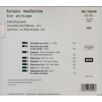 For strings