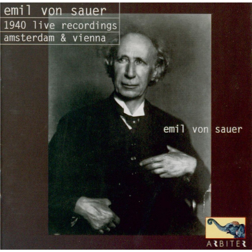 SCHUMANN - Sauer - Concerto pour piano et orchestre en la mineur op.54