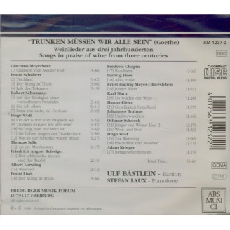 3 siècles de chansons sur le vin