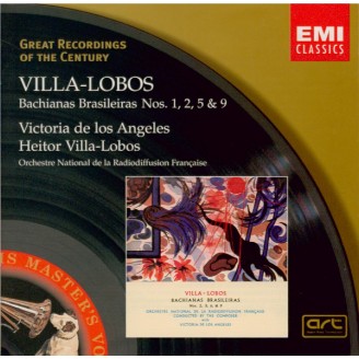 VILLA-LOBOS - De los Angeles - Bachianas brasileiras n°1, 2, 5 & 9
