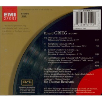 GRIEG - Beecham - Peer Gynt : musique de scène