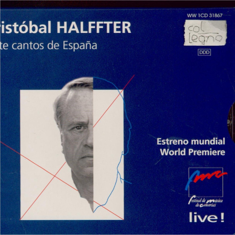 HALFFTER - Halffter - Siete cantos de Espana