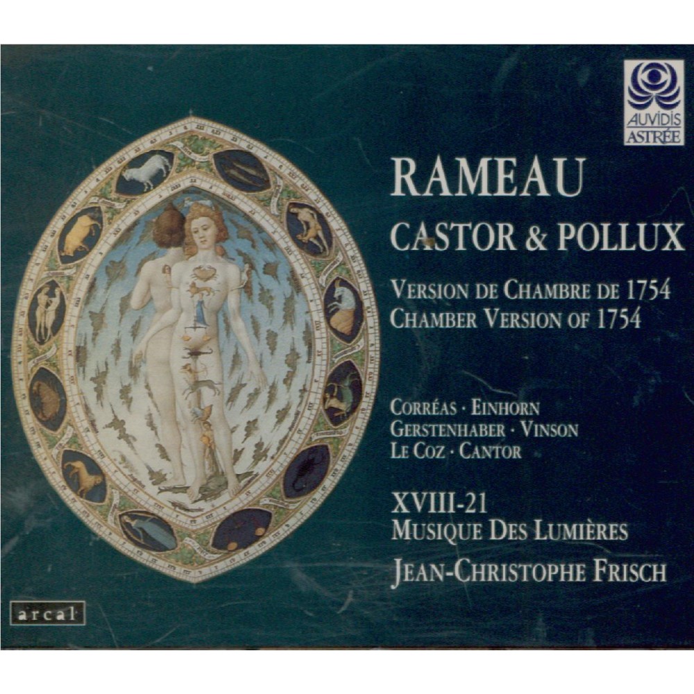RAMEAU - Frisch - Castor et Pollux (version de chambre)