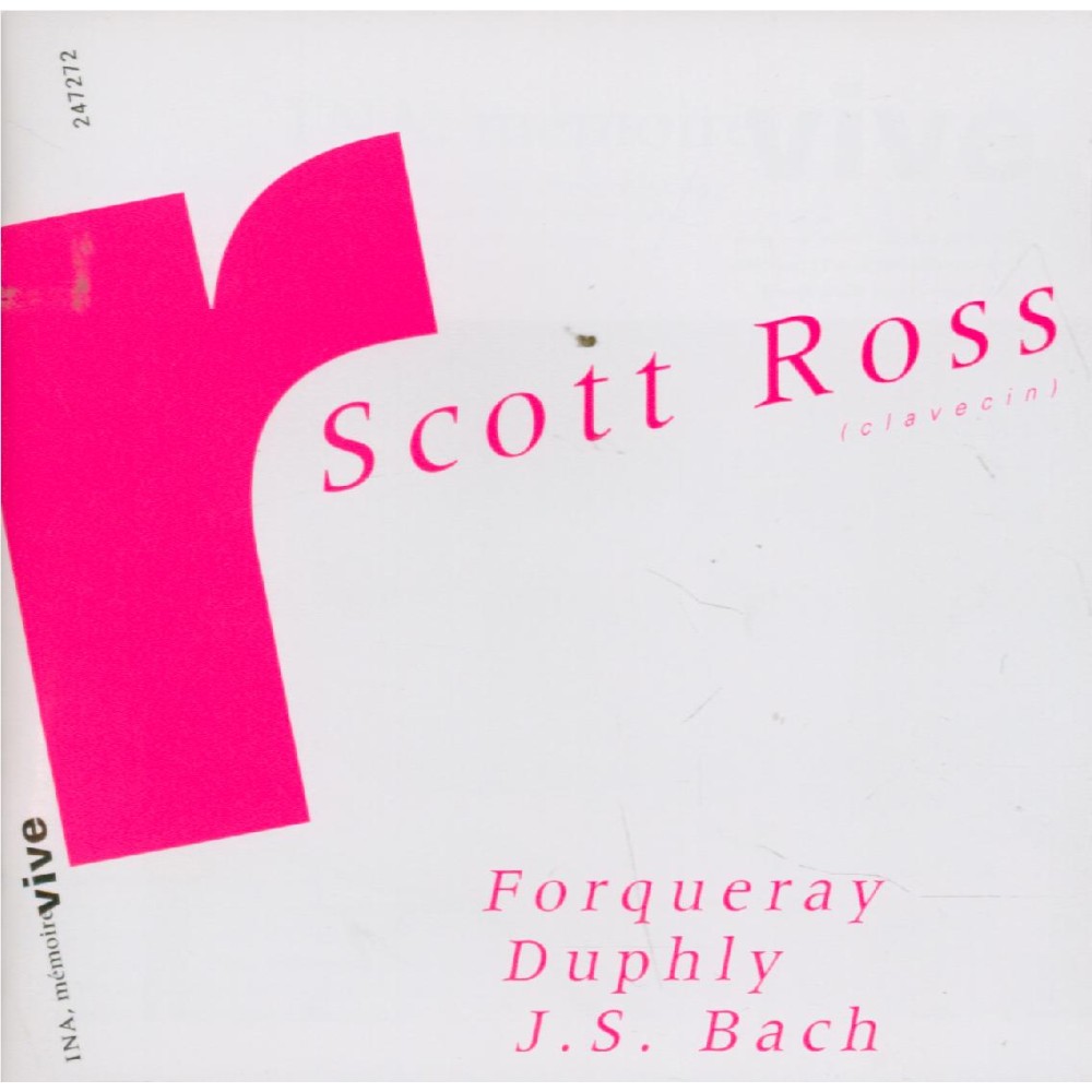 Oeuvres de Forqueray, Duphly, Bach