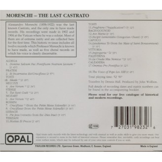 The last castrato (Complete recordings)