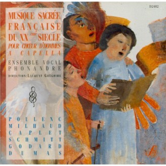 Musique française sacrée du XXème pour choeur d'hommes