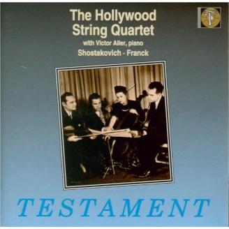 CHOSTAKOVITCH - Hollywood Strin - Quintette avec piano op.57
