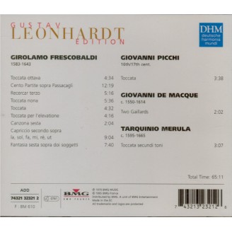 FRESCOBALDI - Leonhardt - Toccata