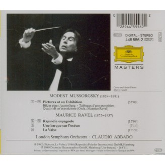 RAVEL - Abbado - Rapsodie espagnole, pour orchestre, Une barque sur l'océan, La Valse