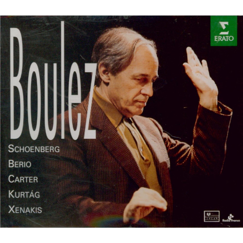 Boulez conducts