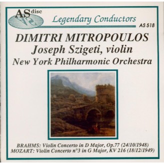 BRAHMS - Szigeti - Concerto pour violon op.77