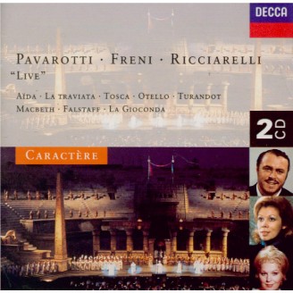 Luciano Pavarotti, Mirella Freni & Katia Ricciarelli en concert (Live)