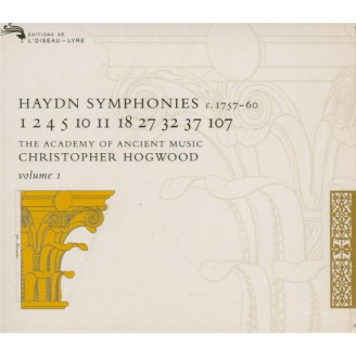 Symphonies Vol.1 / c.1757-1760