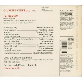 VERDI - Muti - La traviata, opéra en trois actes