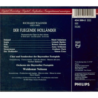 WAGNER - Nelsson - Der fliegende Holländer (Le vaisseau fantôme) WWV.63