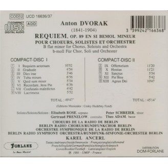 DVORAK - Ancerl - Requiem