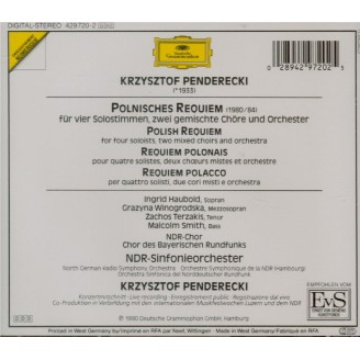 PENDERECKI - Penderecki - Un requiem polonais