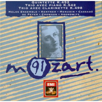 MOZART - Melos Ensemble - Quintette pour piano, hautbois, clarinette, cor et basson