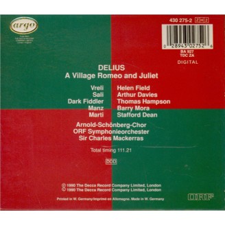 DELIUS - Mackerras - A village Romeo and Juliet
