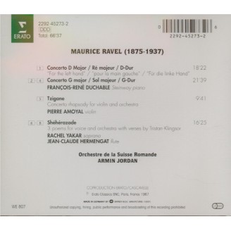 RAVEL - Duchable - Concerto pour piano et orchestre en sol majeur
