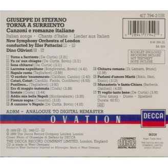 Chansons italiennes (17) - Torna a surriento ...