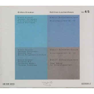 Edition Lockenhaus Vol.4 et 5