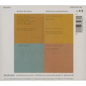 Edition Lockenhaus Vol.4 et 5