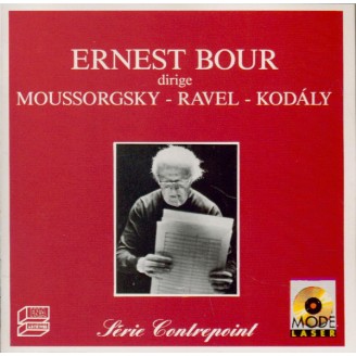 KODALY - Ernest Bour - Danses de Galanta, pour orchestre