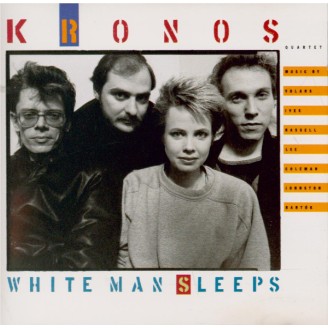 White man sleeps