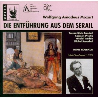 MOZART - Rosbaud - Die Entführung aus dem Serail (L'enlèvement au sérail Live Aix en Provence 11 - 07 - 1954