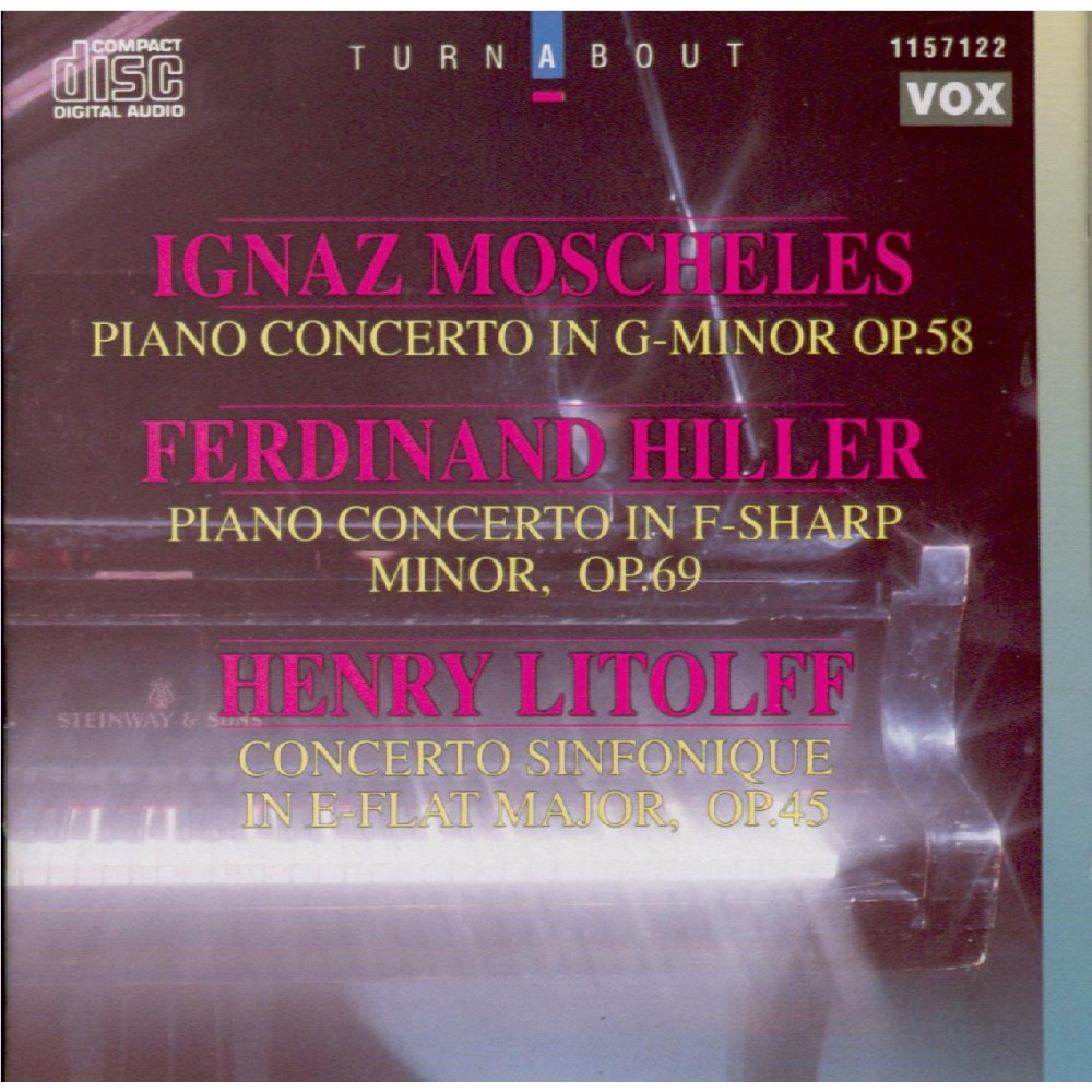 MOSCHELES - Ponti - Concerto pour piano n°3 op.58