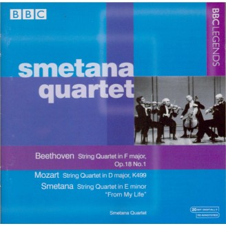 BEETHOVEN - Smetana Quartet - Quatuor à cordes n°1 op.18-1