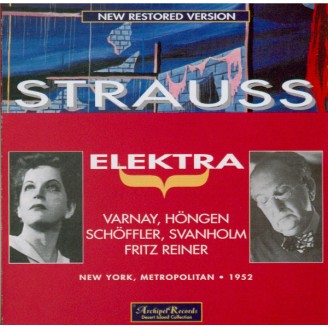 STRAUSS - Reiner - Elektra, opéra op.58 (Live MET 1952) Live MET 1952
