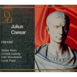 HAENDEL - Leitner - Giulio Cesare in Egitto (Jules Cesar), opéra en 3 ac live Broacast 1-5 - 7 - 1965
