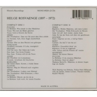 The early recordings