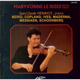 BERIO - Le Dizes-Richar - Sequenza VIII, pour violon seul
