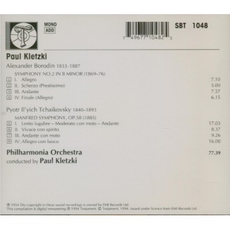 BORODINE - Kletzki - Symphonie n°2 'Epique'