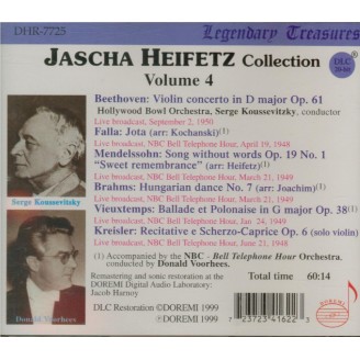 Jascha Heifetz Collection ol. 4