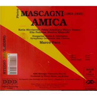 MASCAGNI - Ricciarelli - Amica