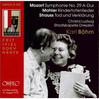 MAHLER - Ludwig - Kindertotenlieder (Chants pour des enfants morts), cyc